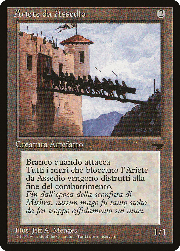 Battering Ram (Italian) - "Ariete da Assedio" (REN-105) - Rinascimento