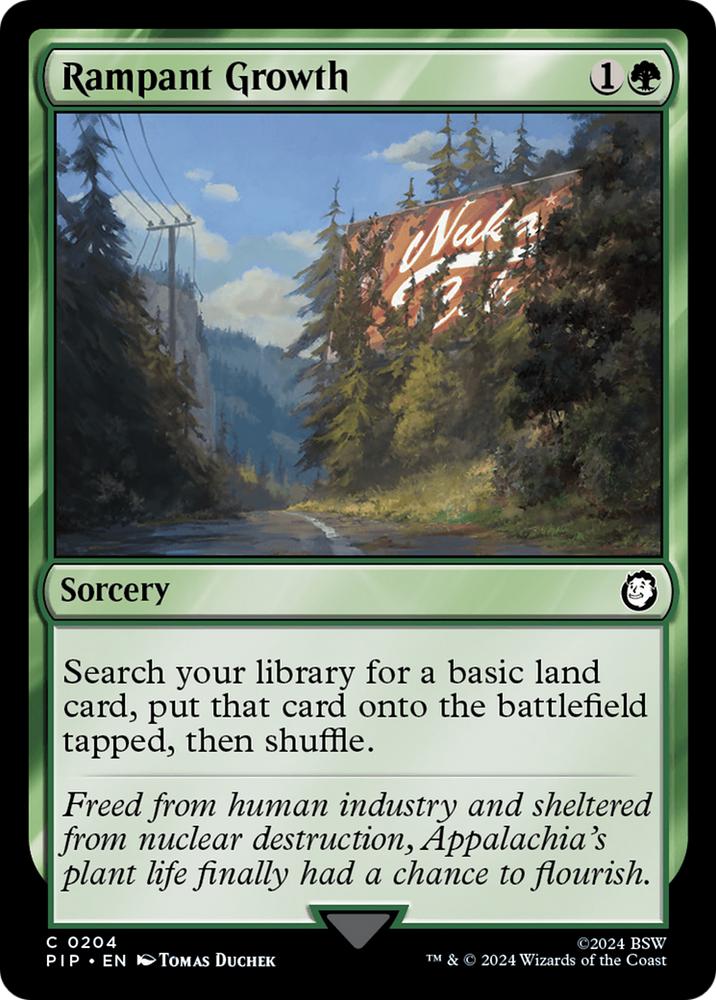 Rampant Growth (PIP-204) - Fallout Foil