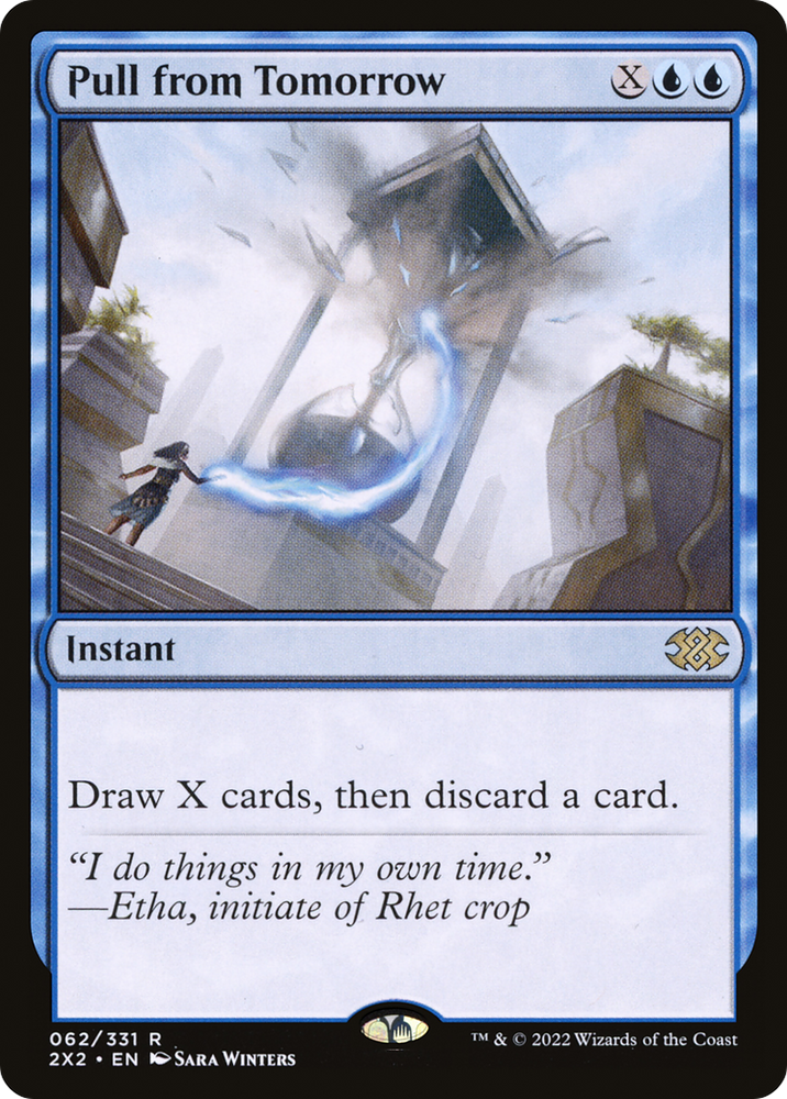 Pull from Tomorrow (2X2-062) - Double Masters 2022 Foil