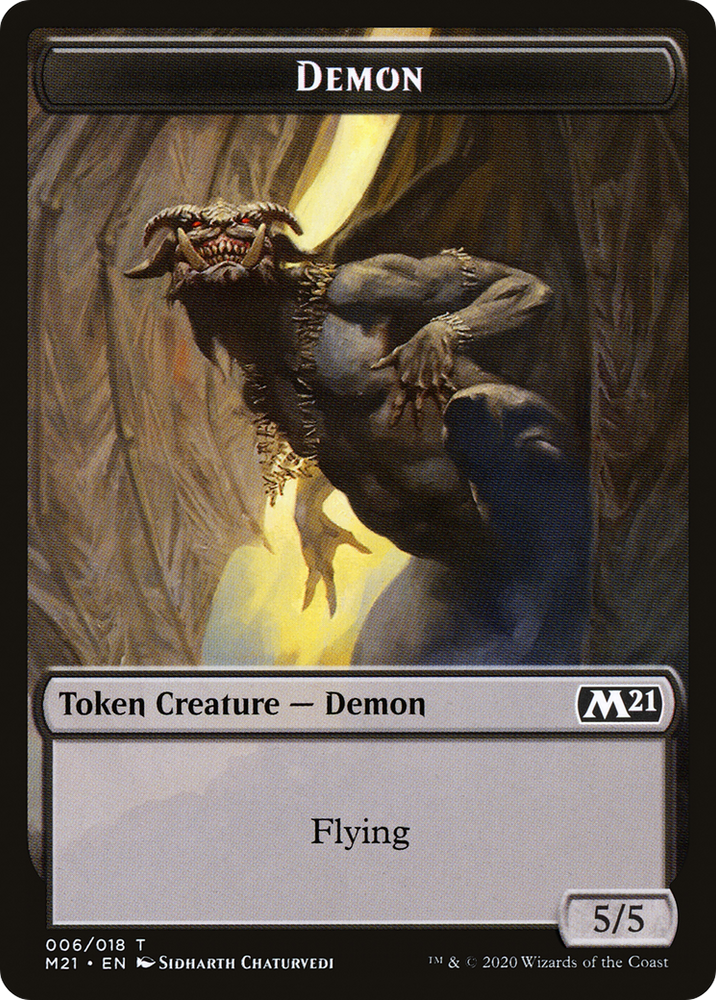 Demon (TM21-006) - Core Set 2021 Tokens