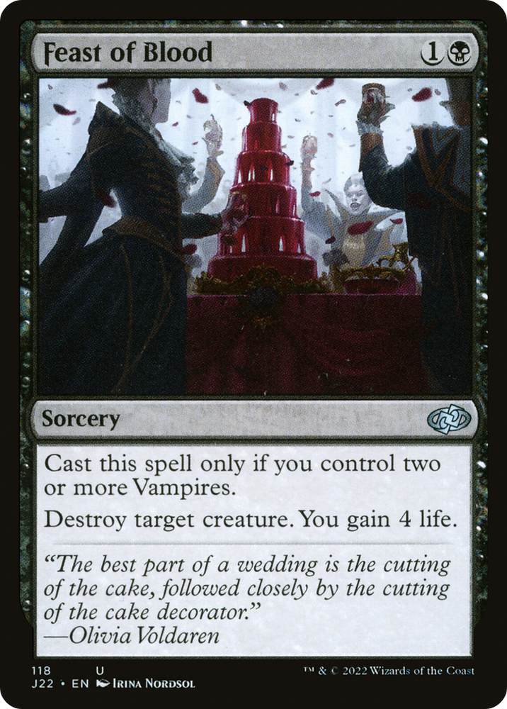 Feast of Blood (J22-118) - Jumpstart 2022