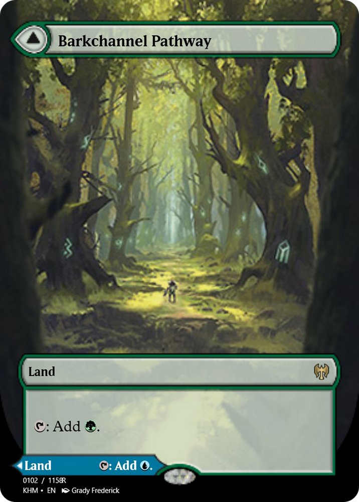 Barkchannel Pathway // Tidechannel Pathway (PRM-88404) - Magic Online Promos