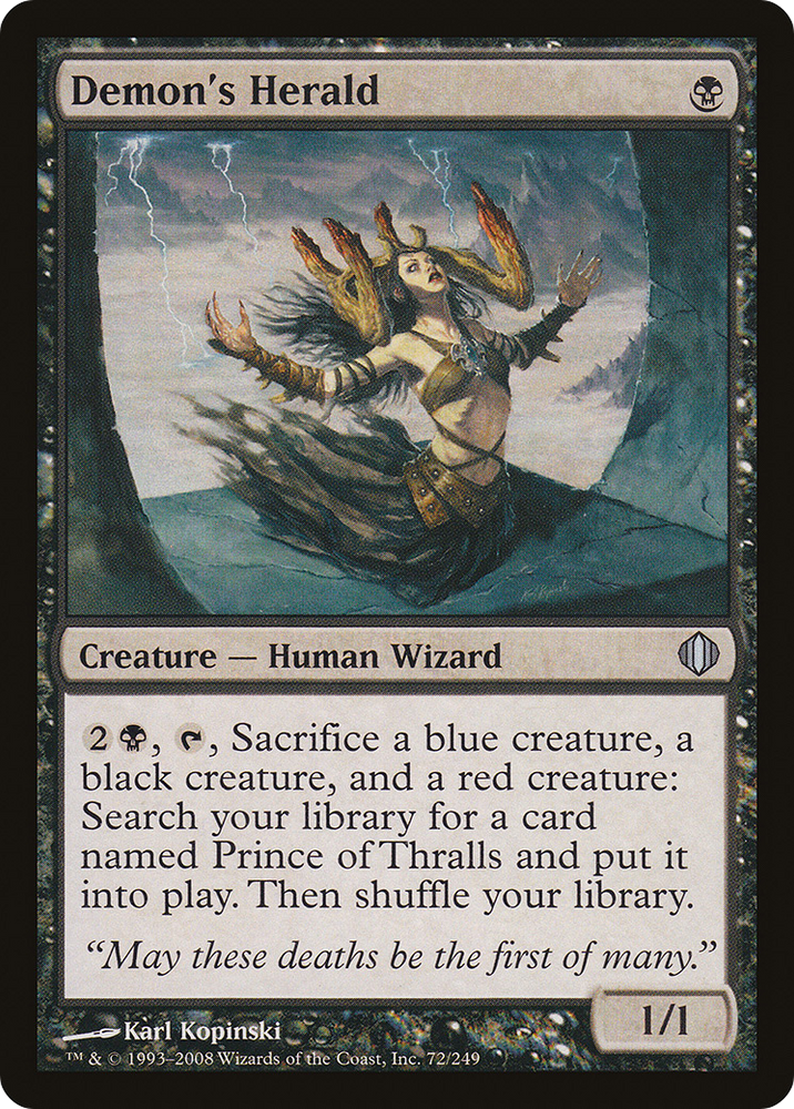 Demon's Herald (ALA-072) - Shards of Alara