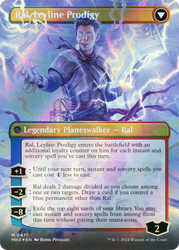 Ral, Monsoon Mage (Borderless) (Textured Foil) (MH3-471) - Modern Horizons 3 (Borderless) Foil