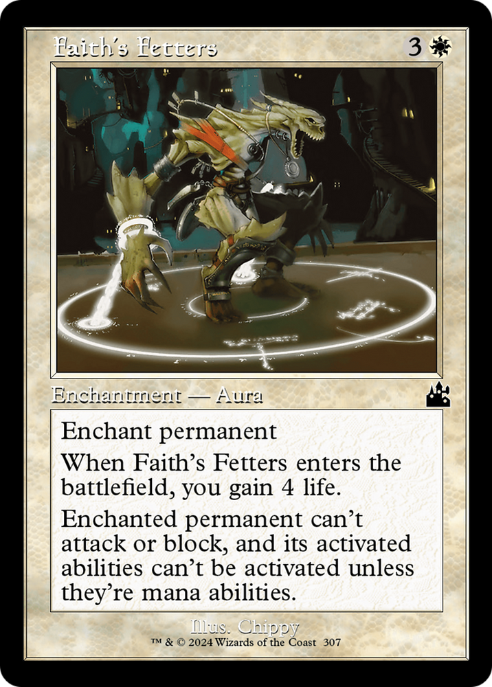 Faith's Fetters (Retro Frame) (RVR-307) - Ravnica Remastered