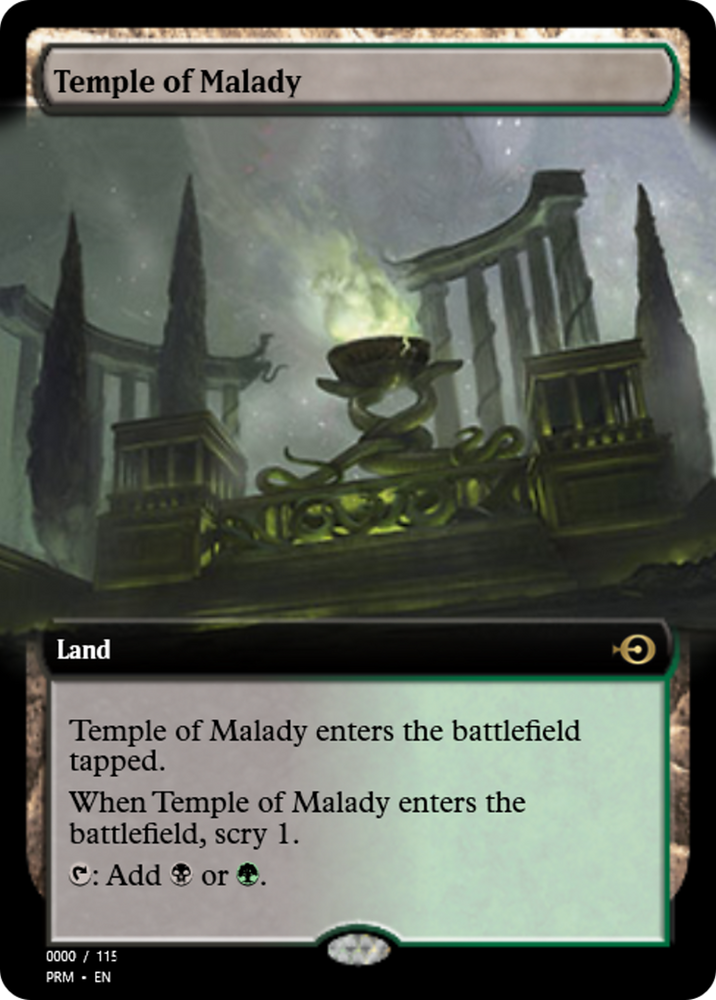 Temple of Malady (PRM-81964) - Magic Online Promos