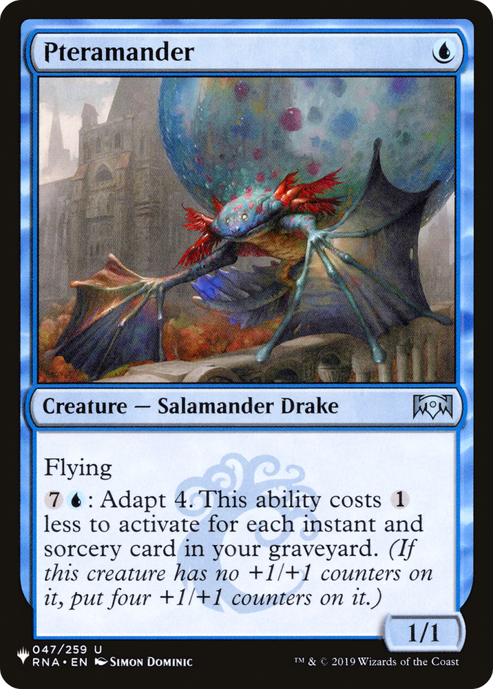 Pteramander (LIST-RNA-47) - The List