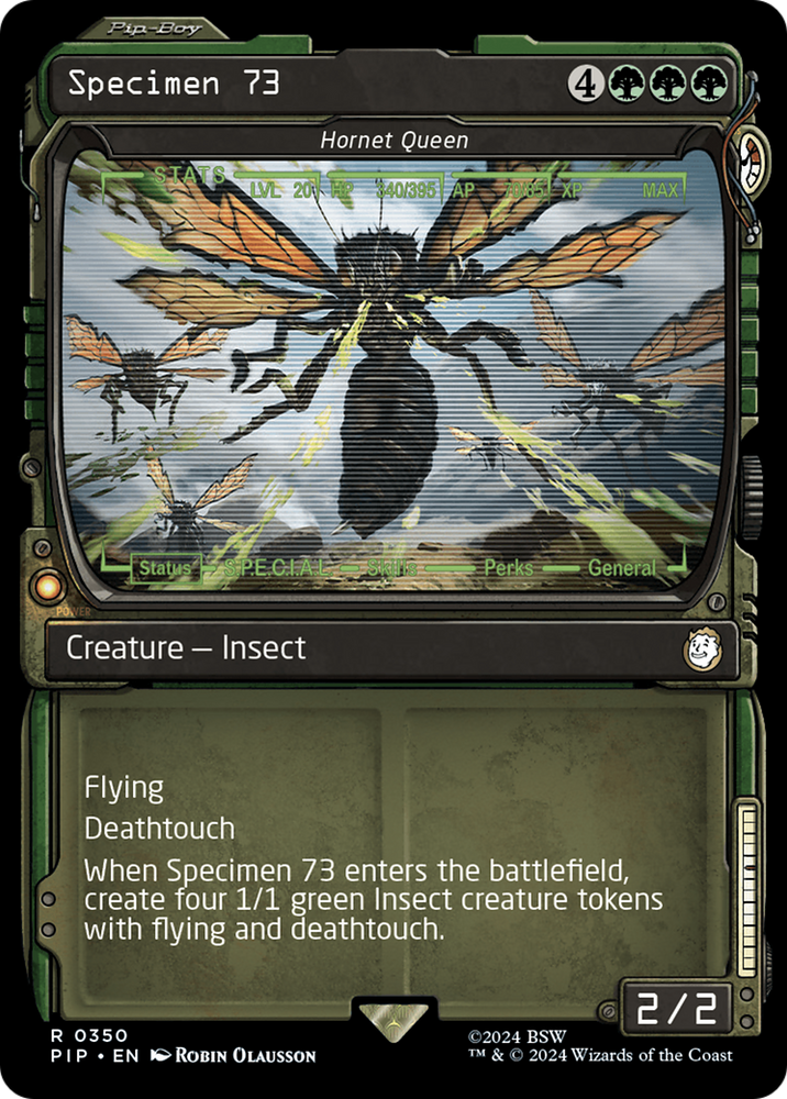 Specimen 73 - Hornet Queen (Showcase) (PIP-350) - Fallout / Specimen 73: (Showcase)
