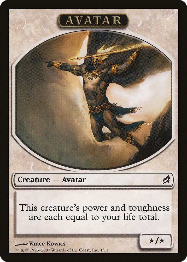 Avatar Token (LRW-001) - Lorwyn Tokens
