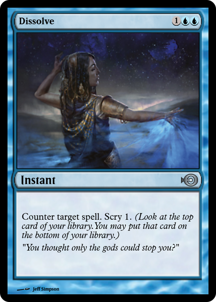 Dissolve (PRM-52336) - Magic Online Promos Foil