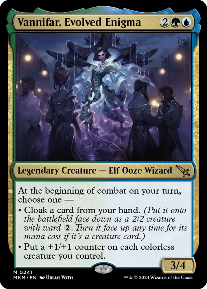 Vannifar, Evolved Enigma (MKM-241) - Murders at Karlov Manor Foil