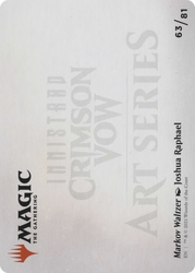Markov Waltzer // Markov Waltzer (AVOW-063) - Crimson Vow Art Series (Borderless)