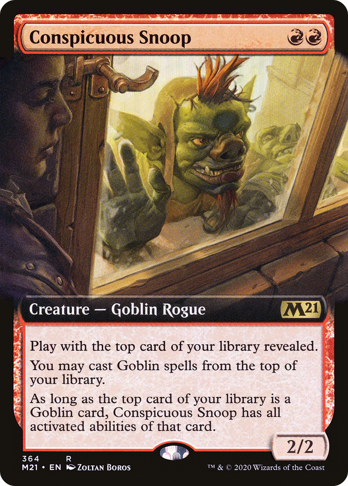 Conspicuous Snoop (Extended Art) (M21-364) - Core Set 2021: (Extended Art)