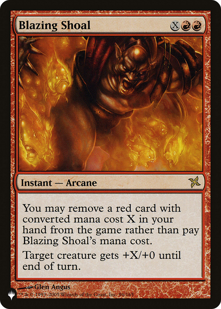Blazing Shoal (LIST-BOK-96) - The List