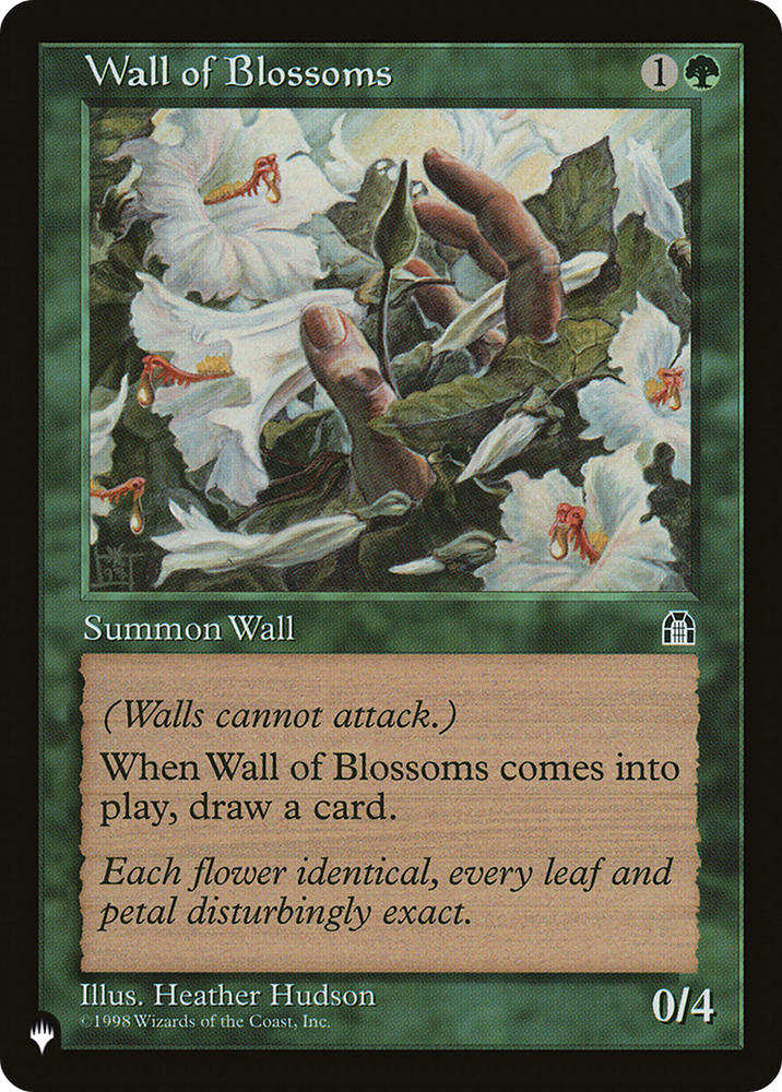 Wall of Blossoms (LIST-) - The List