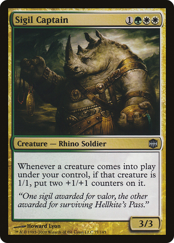 Sigil Captain (ARB-077) - Alara Reborn