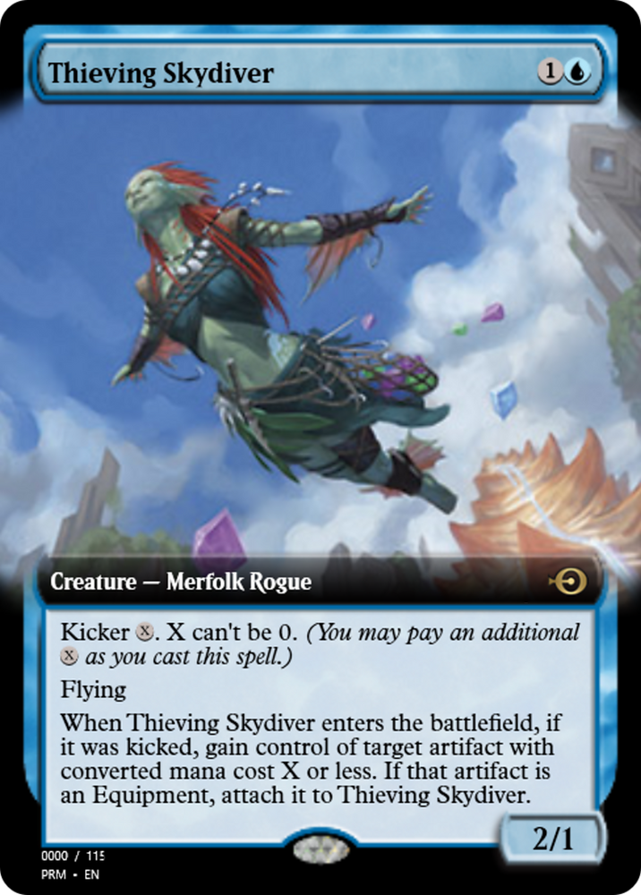 Thieving Skydiver (PRM-83758) - Magic Online Promos