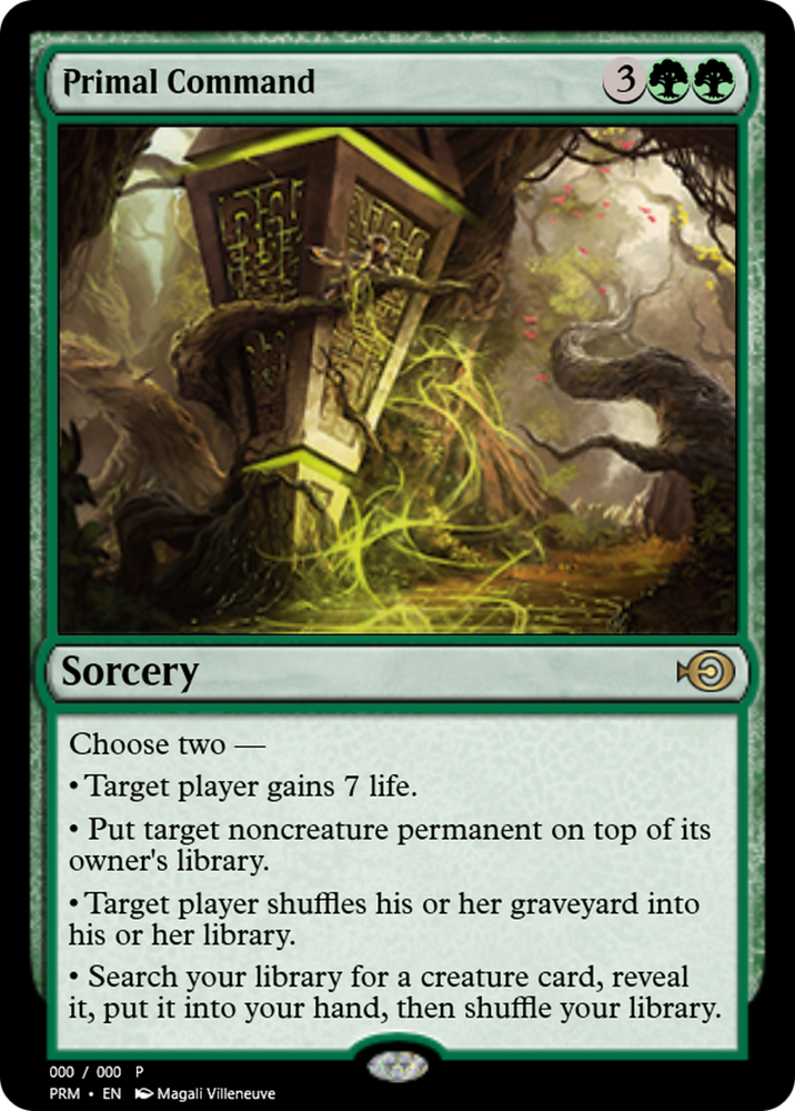 Primal Command (PRM-62489) - Magic Online Promos Foil
