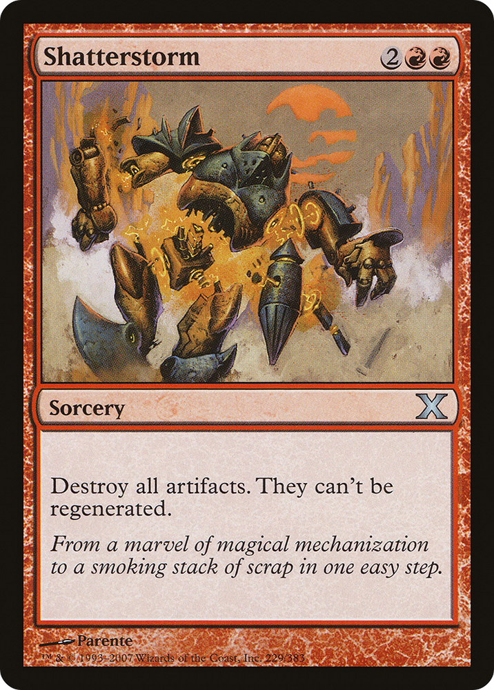 Shatterstorm (10E-229) - Tenth Edition