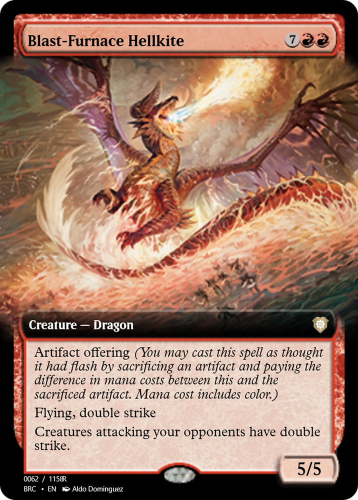Blast-Furnace Hellkite (PRM-105732) - Magic Online Promos Foil