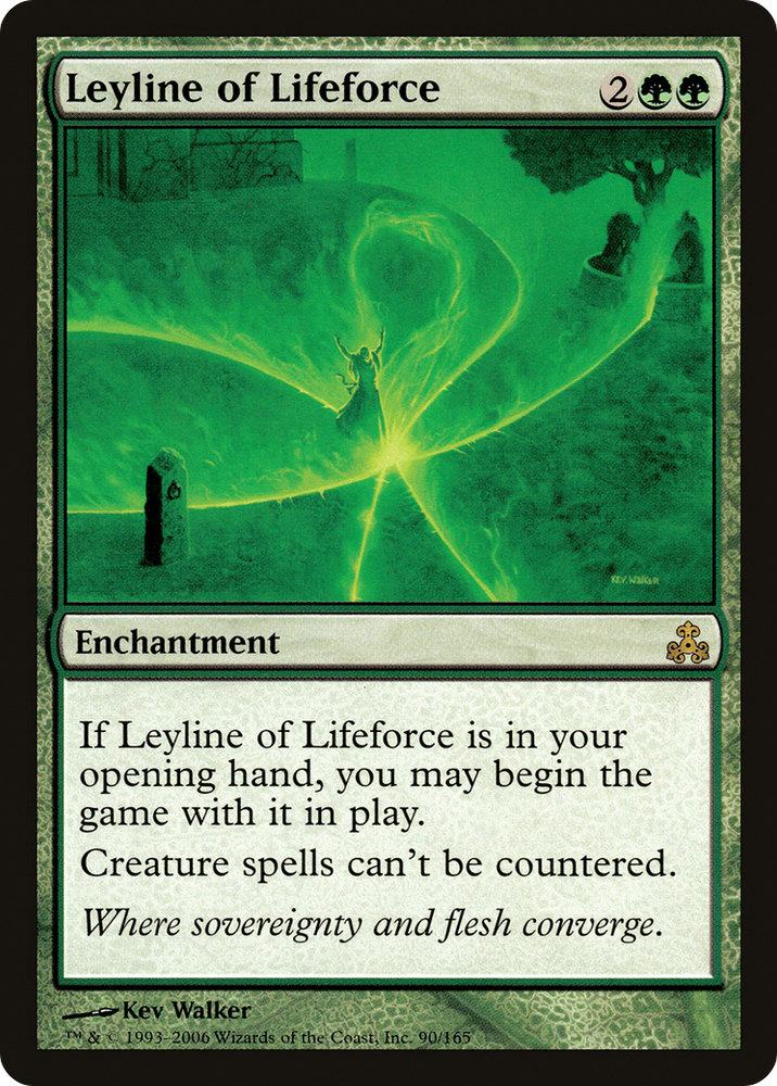 Leyline of Lifeforce (GPT-090) - Guildpact