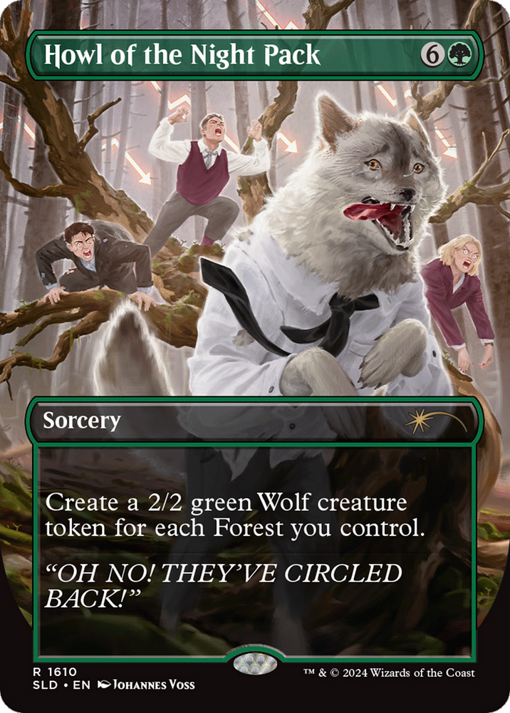 Howl of the Night Pack (SLD-1610) - Secret Lair Drop (Borderless)