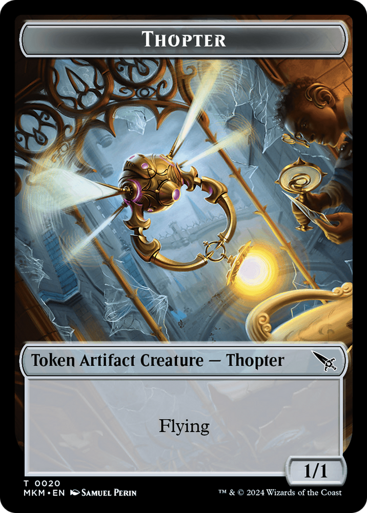 Thopter (TMKM-020) - Murders at Karlov Manor Tokens Foil