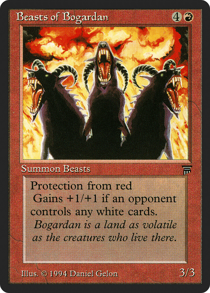 Beasts of Bogardan (LEG-133) - Legends