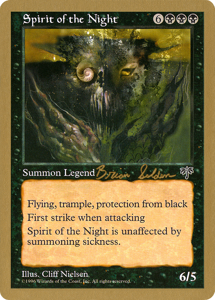 Spirit of the Night - 1998 Brian Selden (MIR) (WCD-BS146) - World Championship Decks 1998