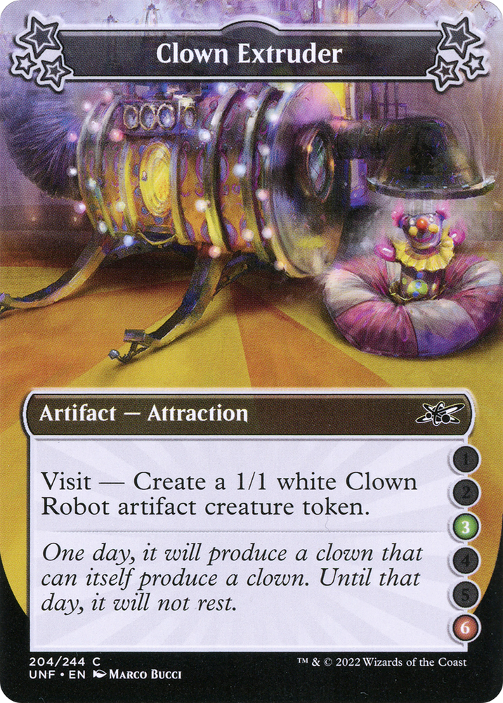Clown Extruder (3-6) (UNF-204B) - Unfinity Foil