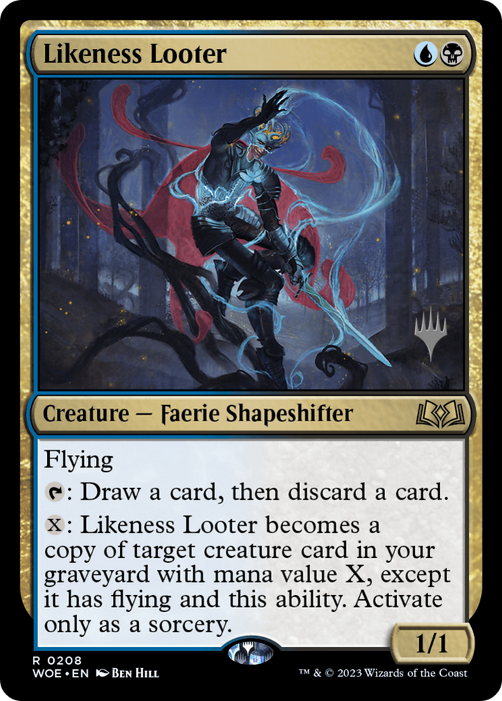 Likeness Looter (PPWOE-208) - Wilds of Eldraine Promos Foil