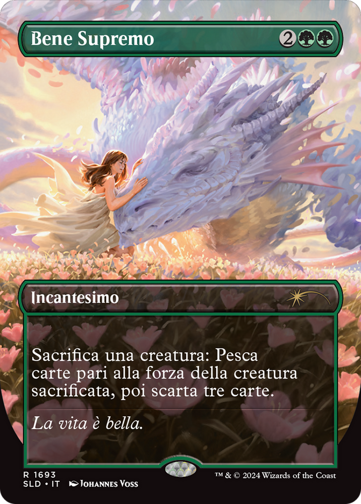 Greater Good (Italian) - "Bene Supremo" (SLD-1693) - Secret Lair Drop (Borderless)