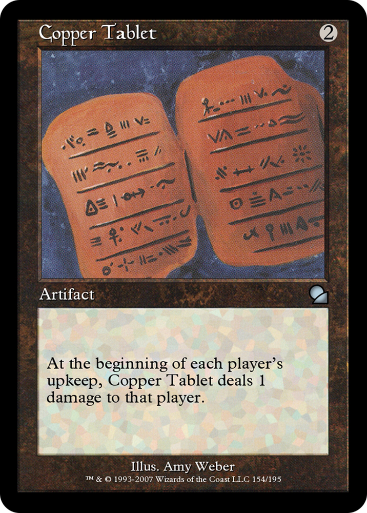 Copper Tablet (ME1-154) - Masters Edition Foil