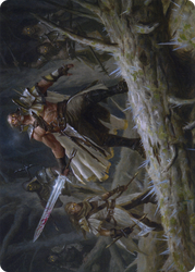 Tovolar, Dire Overlord // Tovolar, Dire Overlord (AMID-005) - Midnight Hunt Art Series (Borderless) Foil