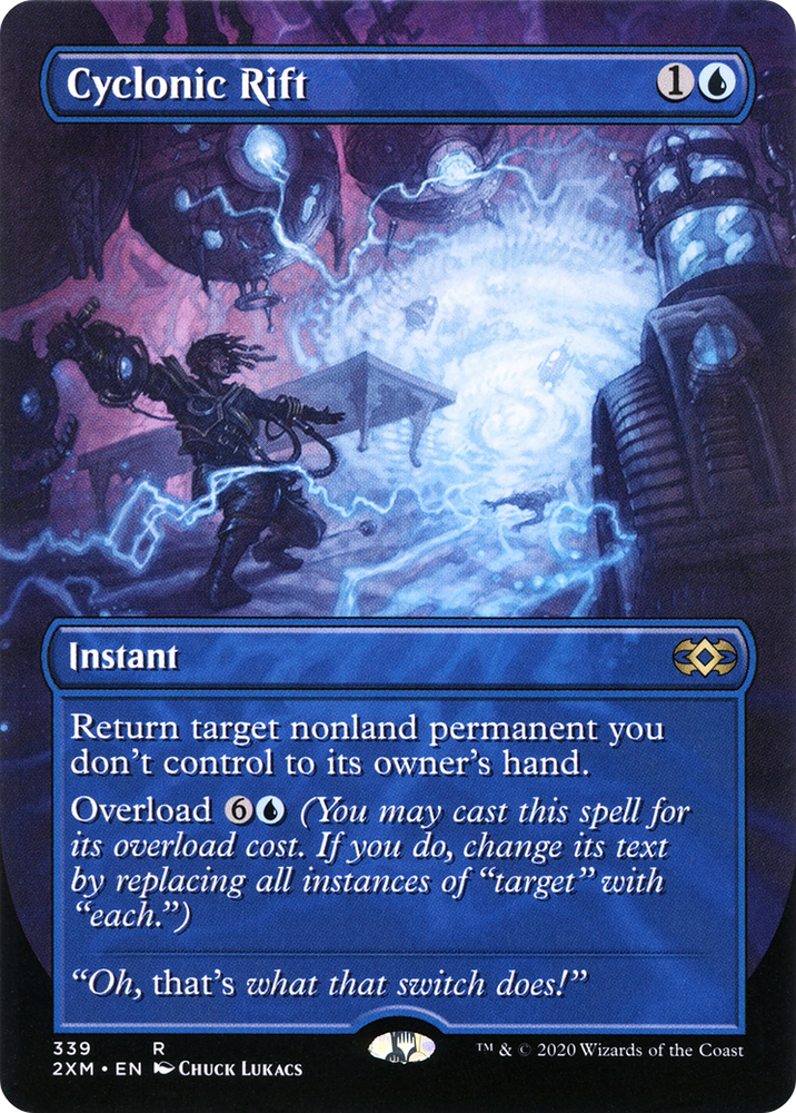 Cyclonic Rift (Borderless) (2XM-339) - Double Masters (Borderless)