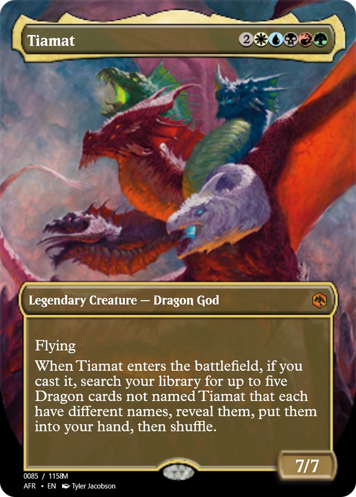 Tiamat (PRM-92786) - Magic Online Promos Foil