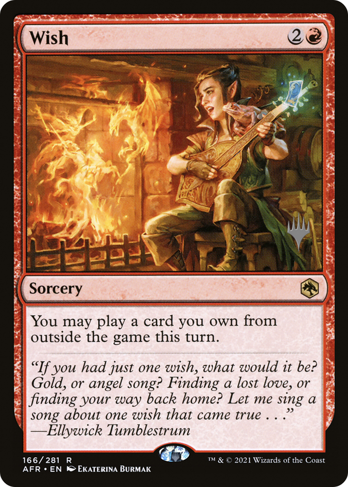 Wish (PPAFR-166) - Adventures in the Forgotten Realms Promos