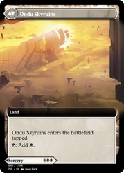 Ondu Inversion // Ondu Skyruins (PRM-83870) - Magic Online Promos Foil