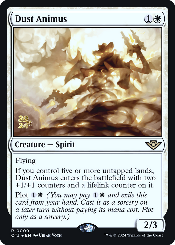 Dust Animus (PRE-009) - Outlaws of Thunder Junction Promos Foil
