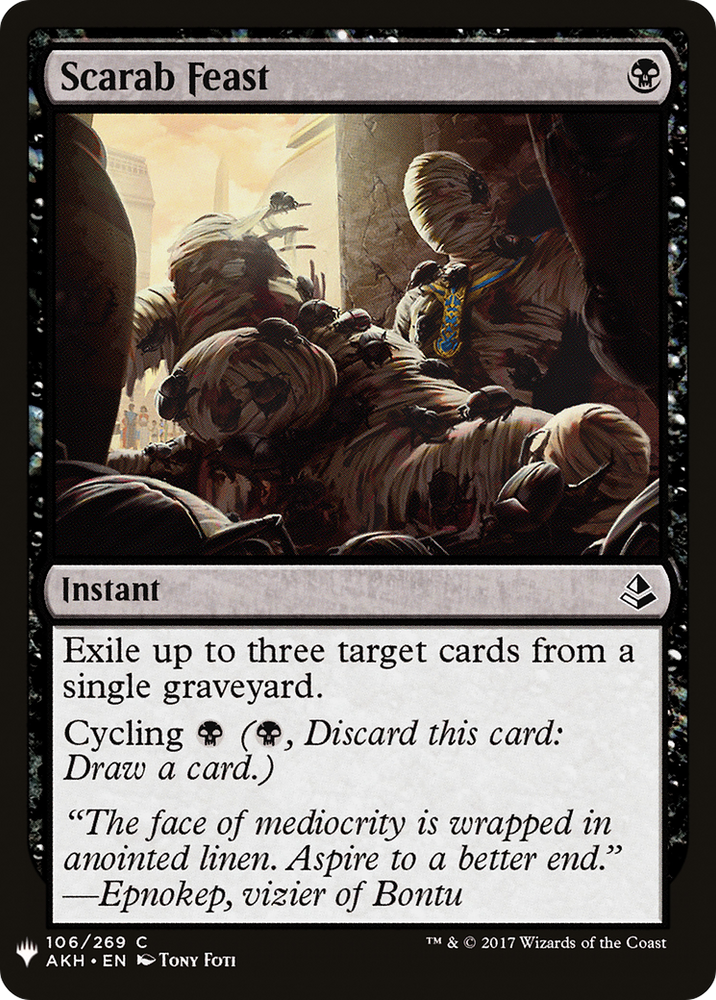 Scarab Feast (LIST-AKH-106) - The List
