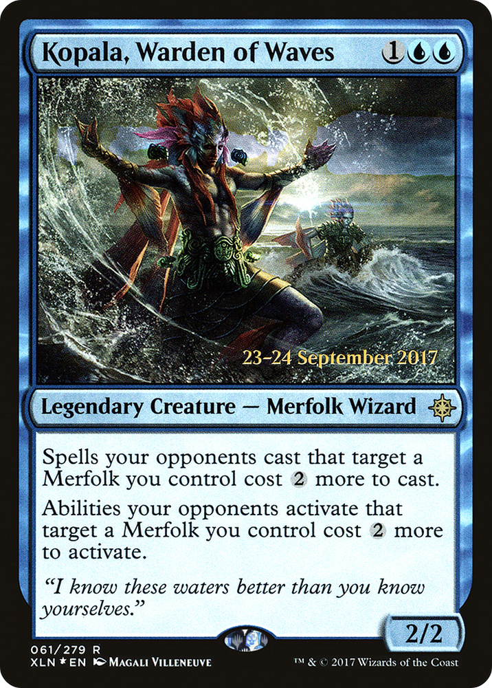 Kopala, Warden of Waves (PRE-061) - Ixalan Promos Foil