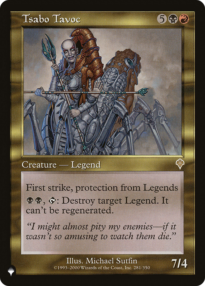 Tsabo Tavoc (LIST-INV-281) - The List