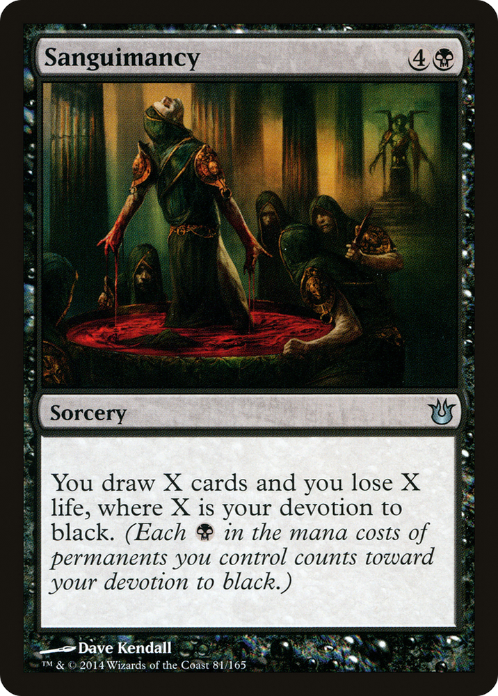 Sanguimancy (BNG-081) - Born of the Gods Foil