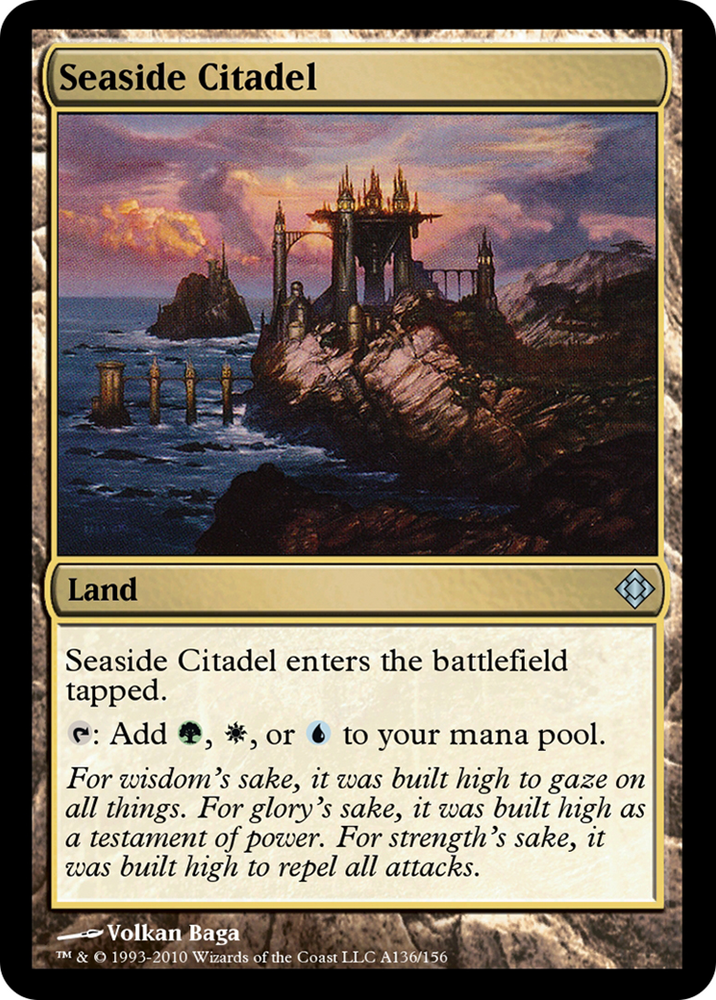 Seaside Citadel (TD0-A136) - Magic Online Theme Decks