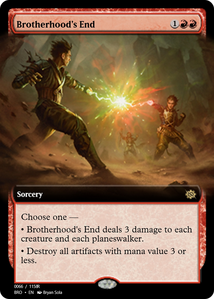 Brotherhood's End (PRM-105740) - Magic Online Promos