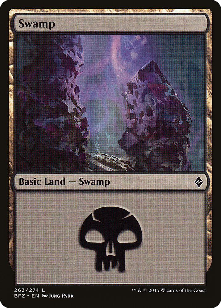 Swamp (263) (BFZ-263) - Battle for Zendikar