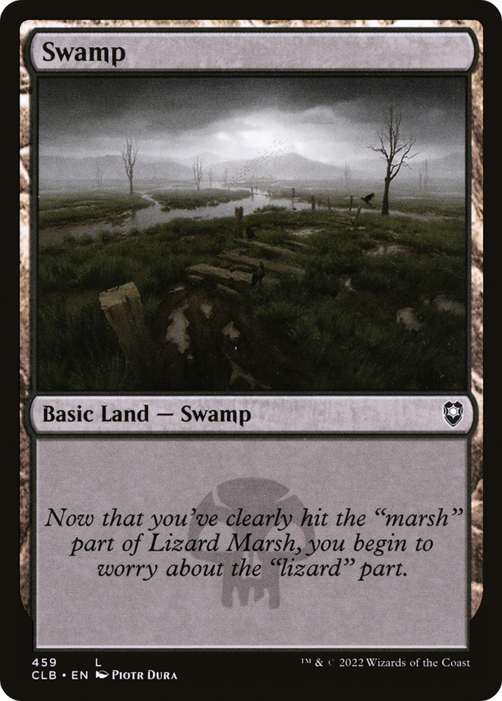 Swamp (459) (CLB-459) - Commander Legends: Battle for Baldur's Gate