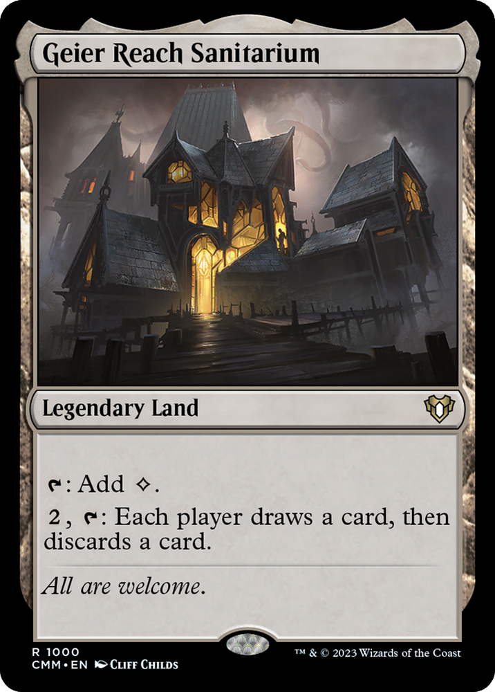 Geier Reach Sanitarium (CMM-1000) - Commander Masters