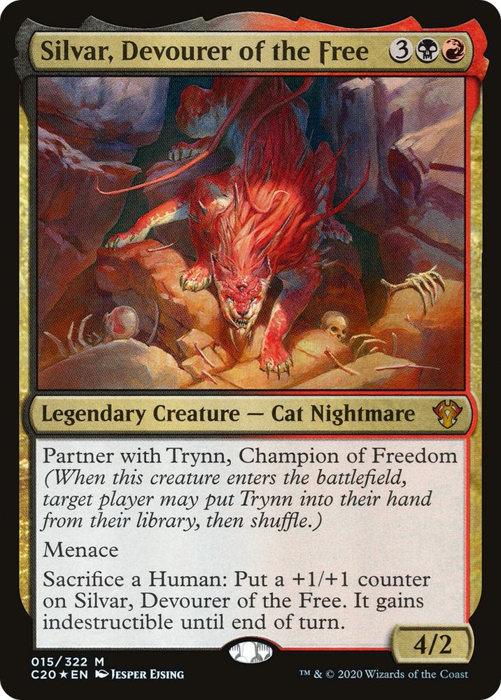 Silvar, Devourer of the Free (C20-015) - Commander 2020