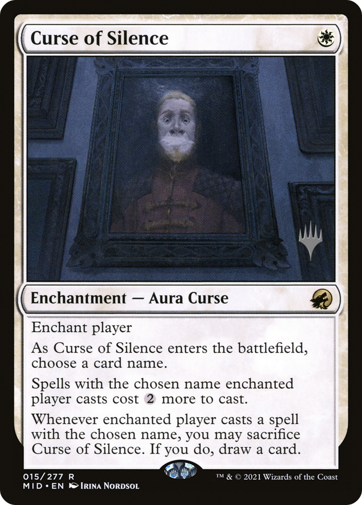 Curse of Silence (PPMID-15P) - Innistrad: Midnight Hunt Promos